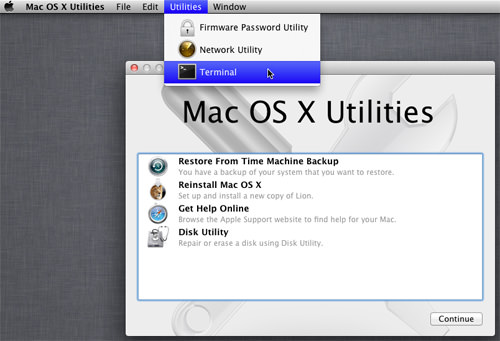 bypass administrator password macbook pro